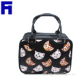 Latest Hot Selling Cat Print Fashion Tote Bag Beautiful PVC Women Handbag